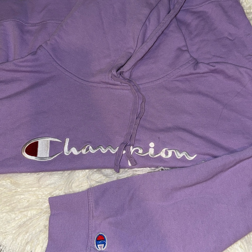 Lavender Champion Hoodie Womens XL